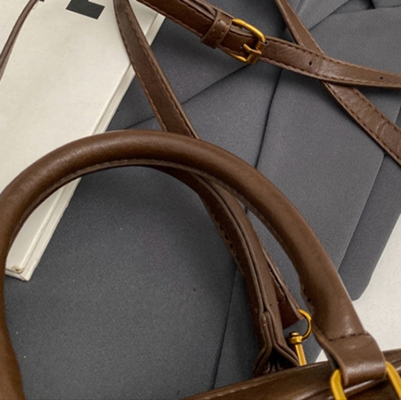 Brand New Small Women Faux  Leather Crossbody Shoulder Handbag - Picture 5 of 7